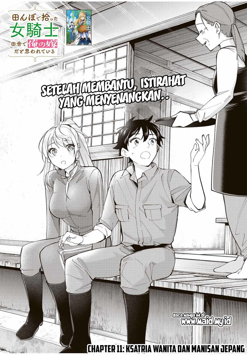 Tanbo de Hirotta Onna Kishi, Inaka de Ore no Yome da to Omowareteiru Chap 11 - Next Chap 12