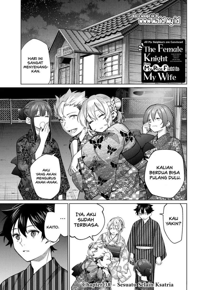 Tanbo de Hirotta Onna Kishi, Inaka de Ore no Yome da to Omowareteiru Chap 38 - Next Chap 39