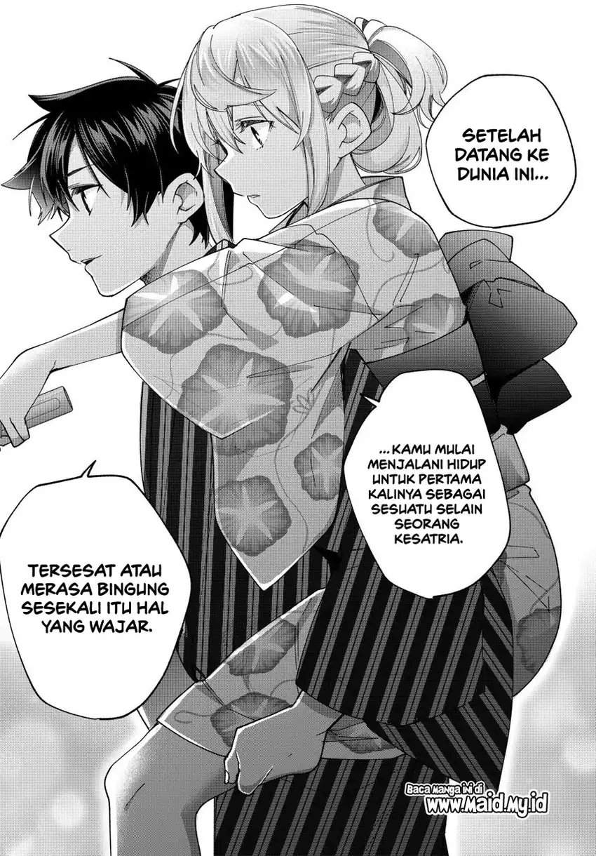 Tanbo de Hirotta Onna Kishi, Inaka de Ore no Yome da to Omowareteiru Chap 38 - Next Chap 39