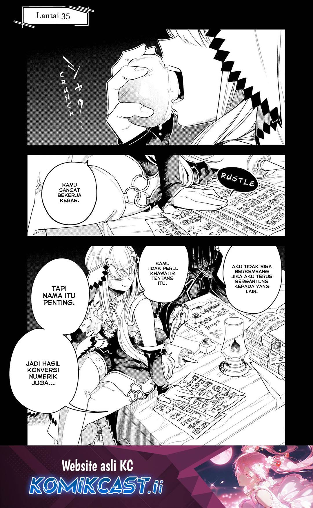 Isekai Meikyuu no Saishinbu o Mezasou Chap 35 - Next Chap 36