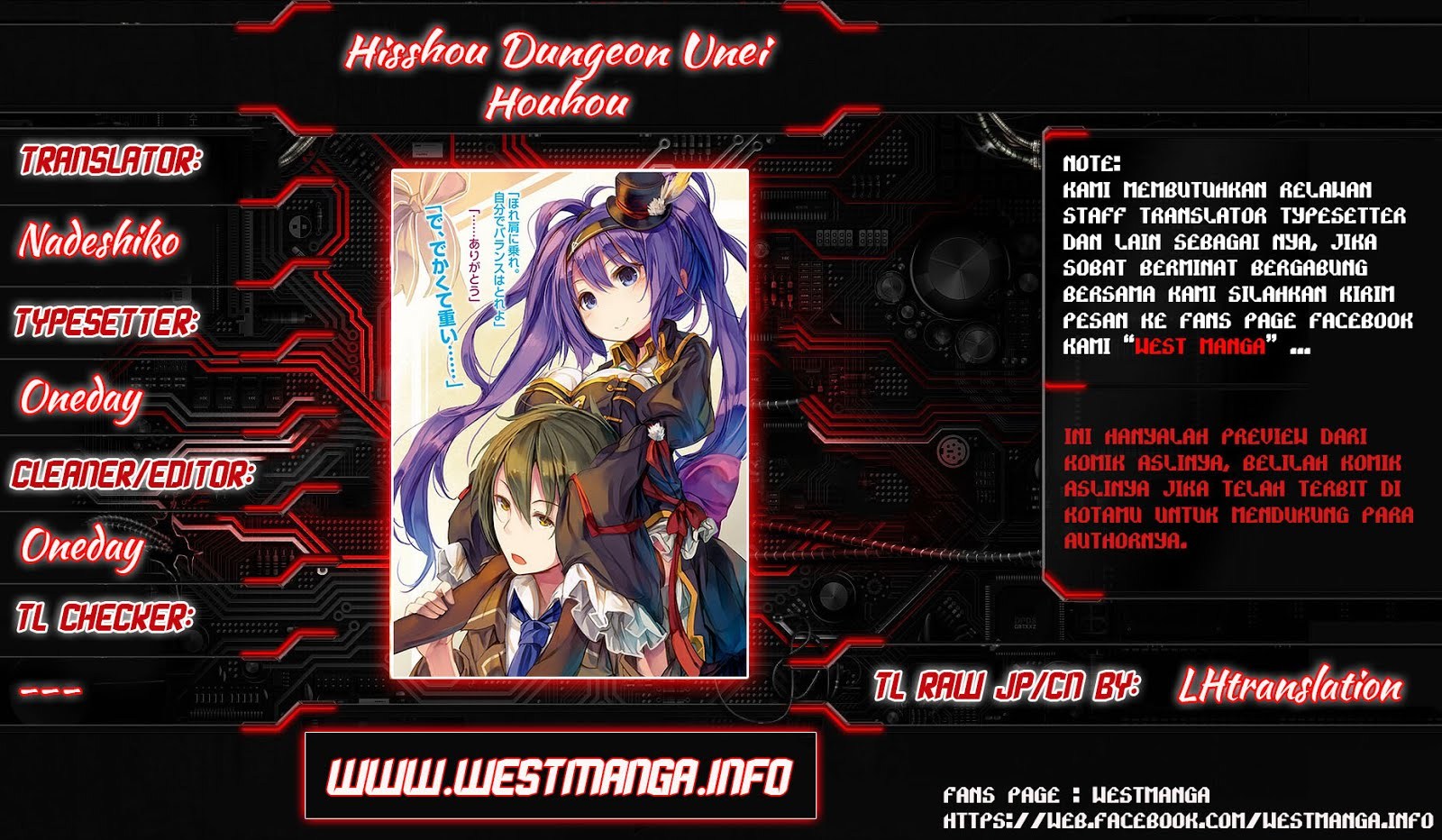 Hisshou Dungeon Unei Houhou Chap 7 - Next Chap 8