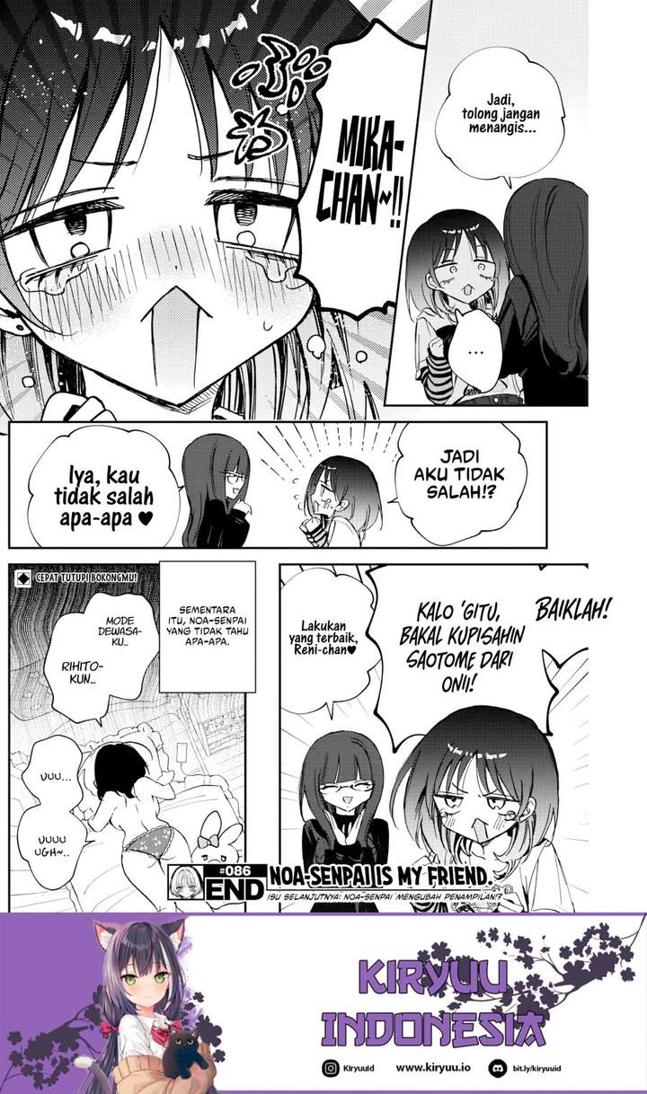Noa-senpai wa Tomodachi. Chap 85 - Next Chap 86