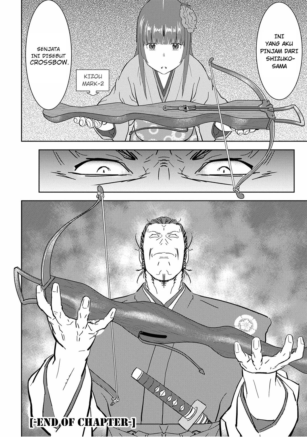 Sengoku Komachi Kuroutan: Noukou Giga Chap 9 - Next Chap 10