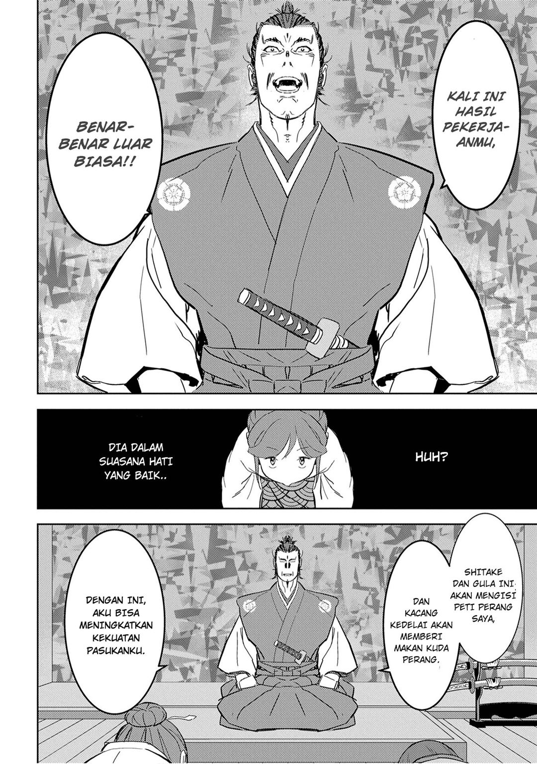 Sengoku Komachi Kuroutan: Noukou Giga Chap 9 - Next Chap 10