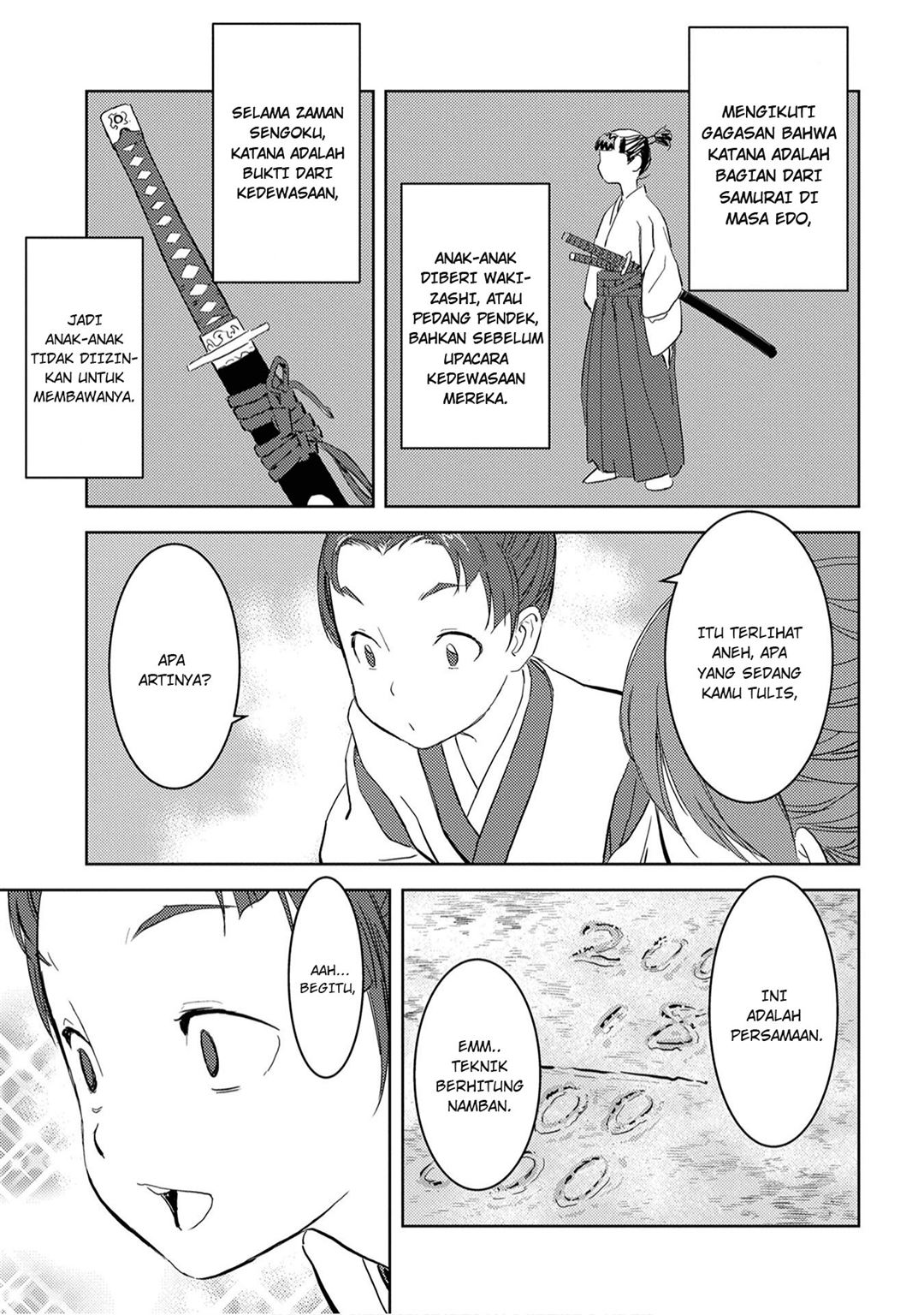 Sengoku Komachi Kuroutan: Noukou Giga Chap 9 - Next Chap 10