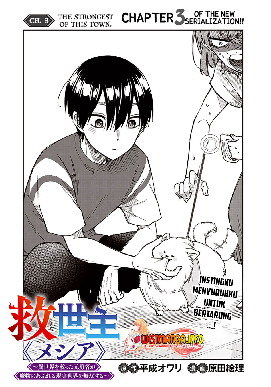 Kyuuseishu MESHIA ~Isekai wo sukutta moto yuusha ga mamono no afureru genjitsu sekai wo musou suru~ Chap 3 - Next Chap 4