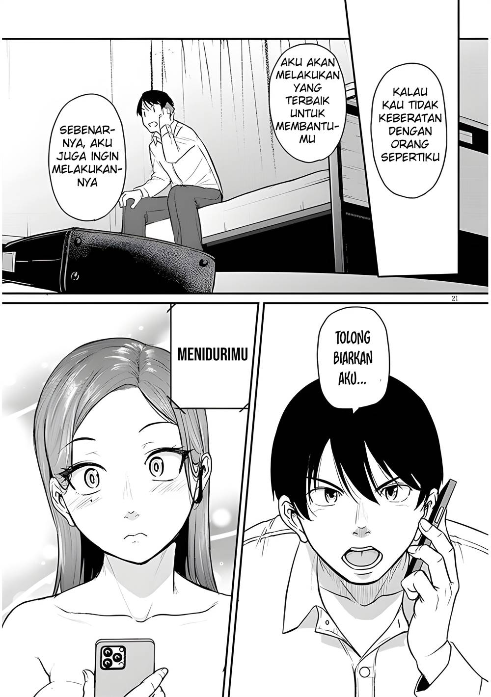 Shigoto Kaeri, Dokushin no Bijin Doushi ni Tanomarete Chap 3 - Next Chap 4