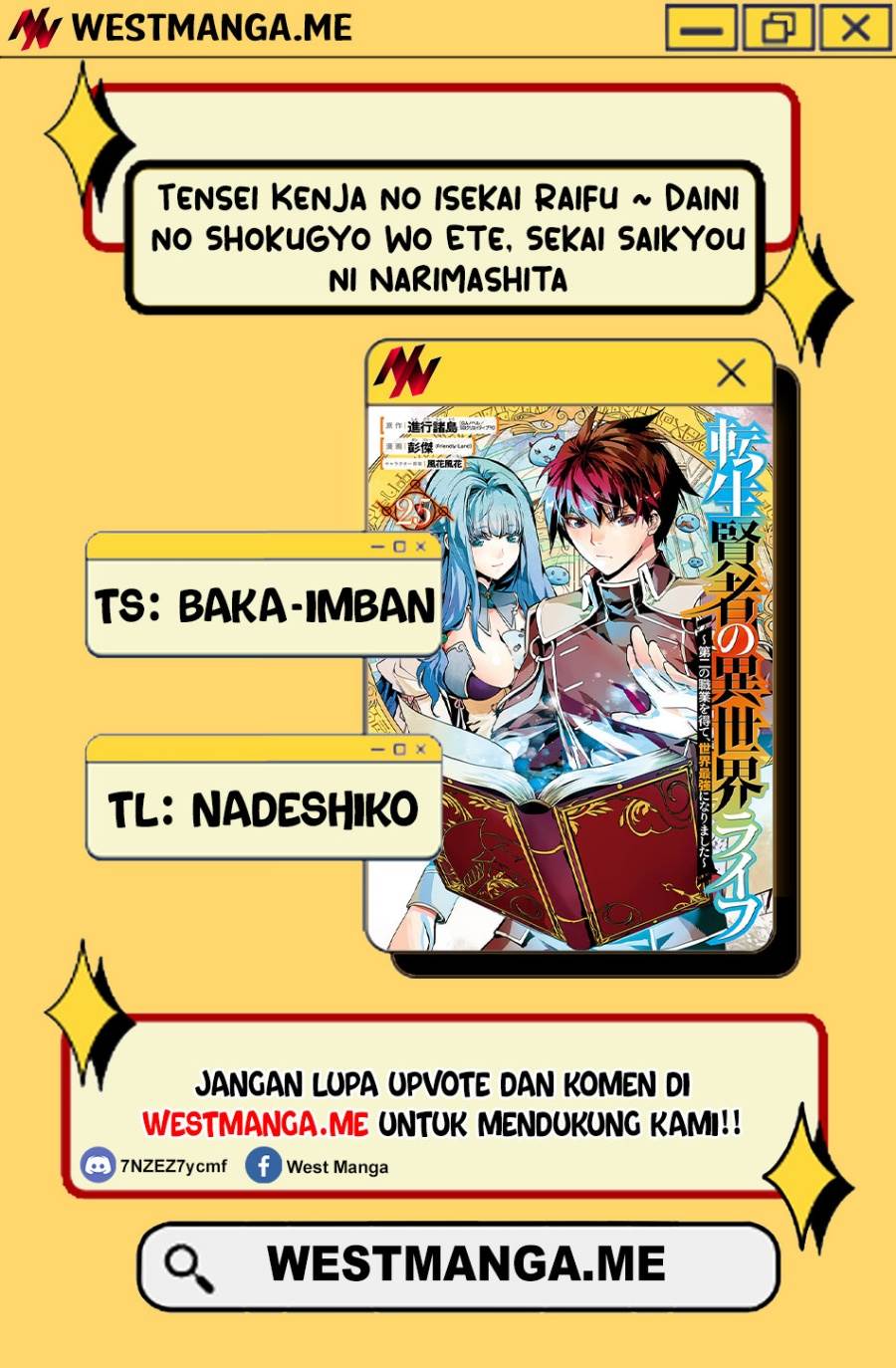 Tensei Kenja no Isekai Raifu ~Daini no Shokugyo wo Ete, Sekai Saikyou ni Narimashita~ Chap 82 - Next Chap 83