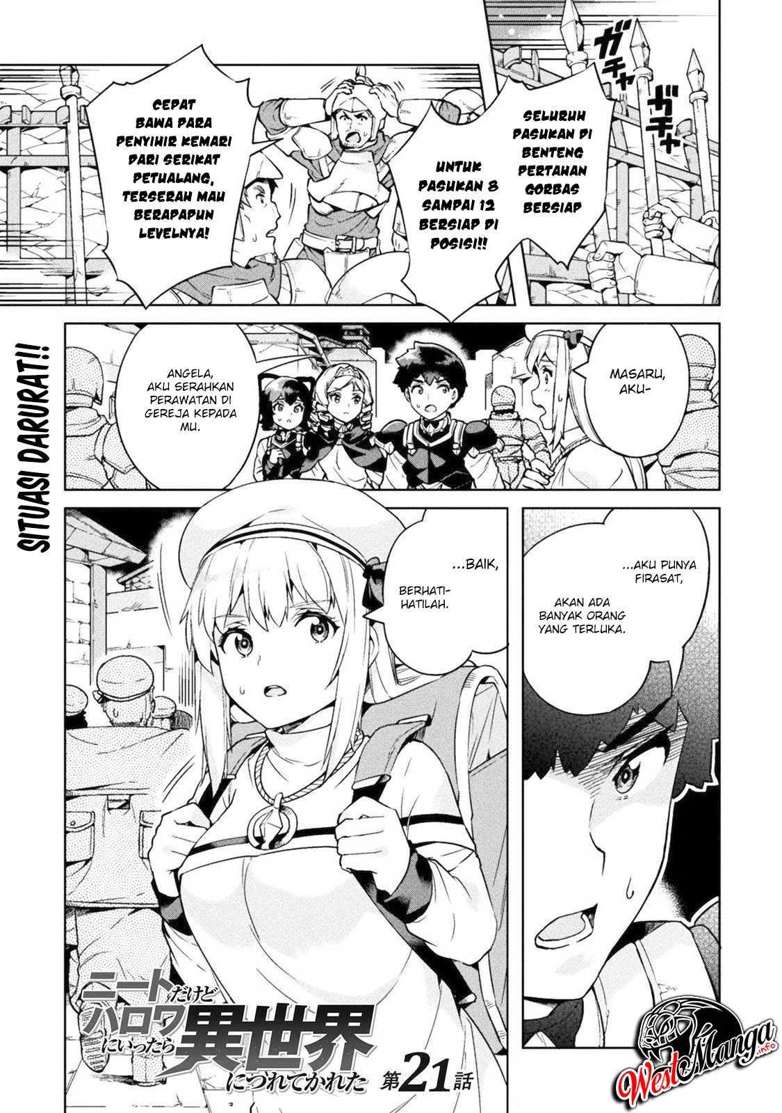 NEET dakedo Hello Work ni Ittara Isekai ni Tsuretekareta Chap 21 - Next Chap 22