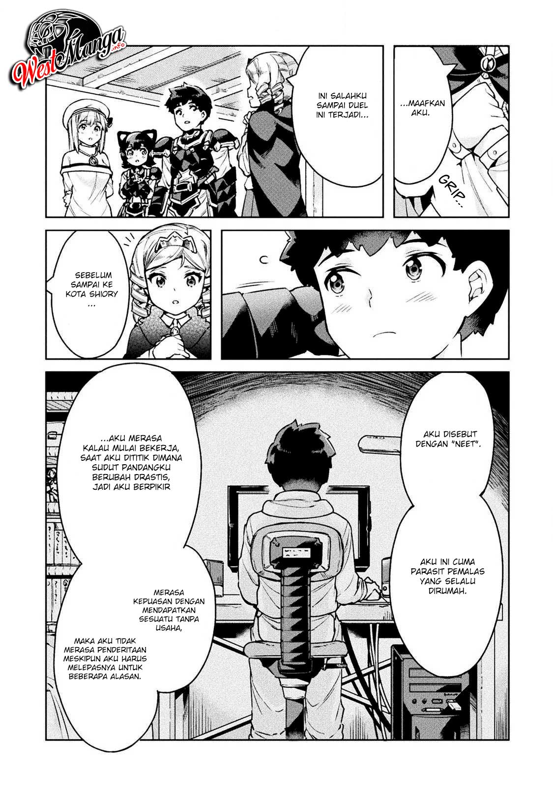 NEET dakedo Hello Work ni Ittara Isekai ni Tsuretekareta Chap 22 - Next Chap 23