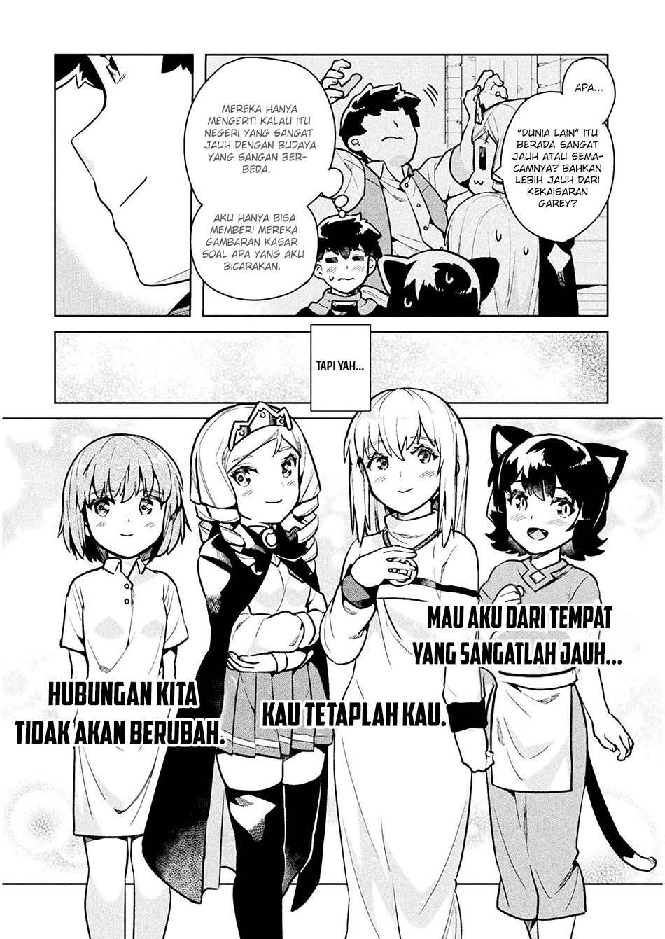 NEET dakedo Hello Work ni Ittara Isekai ni Tsuretekareta Chap 35 - Next Chap 36
