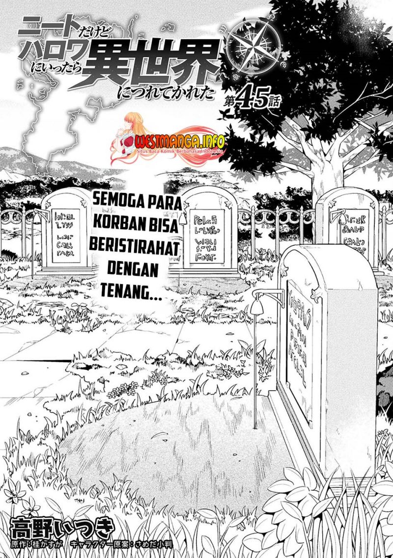 NEET dakedo Hello Work ni Ittara Isekai ni Tsuretekareta Chap 45 - Next Chap 46