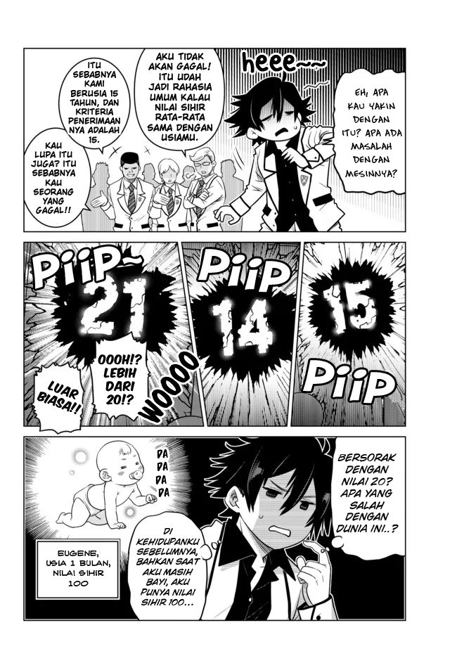 Ochikobore Datta Ani Ga Jitsuha Saikyou: Shijou Saikyou No Yuusha Wa Tensei-shi, Gakuen De Mujikaku Ni Musou Suru Chap 1 - Next Chap 2