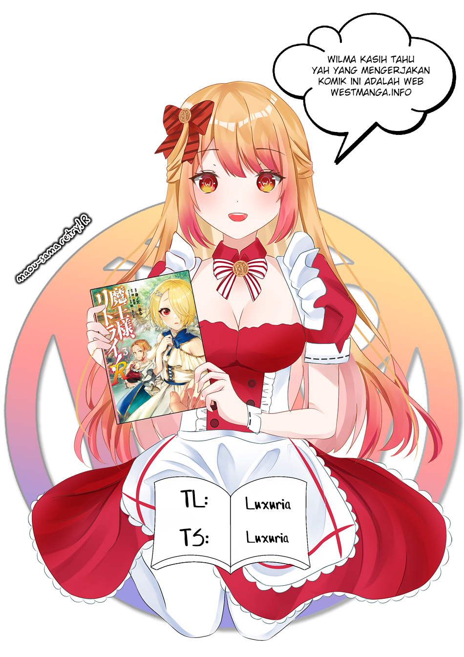 Maou-sama, Retry! R Chap 34.1 - Next Chap 35.1