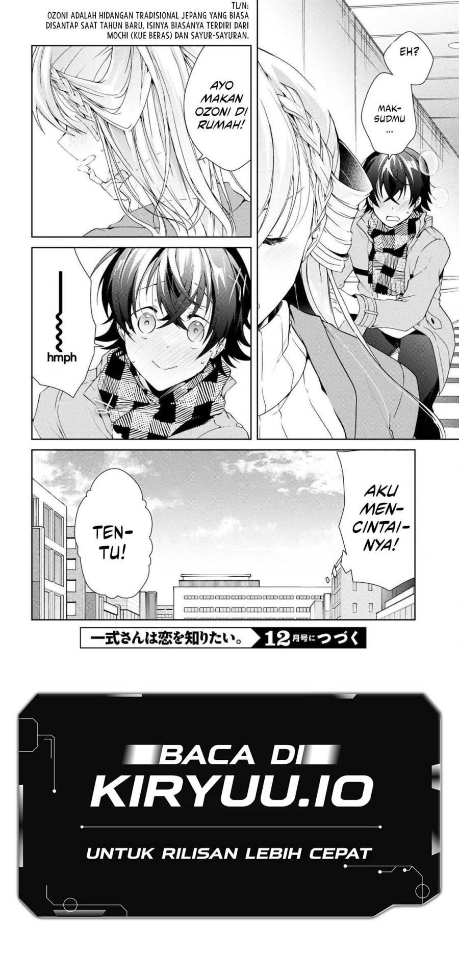 Isshiki-san wa Koi wo shiritai. Chap 24 - Next Chap 25