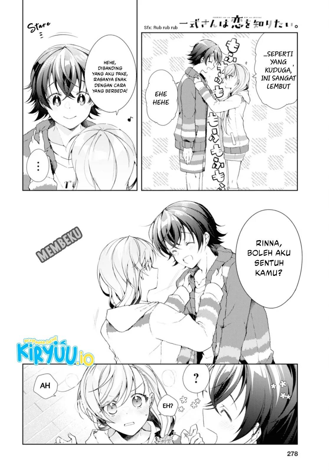 Isshiki-san wa Koi wo shiritai. Chap 34.5 - Next Chap 35.5