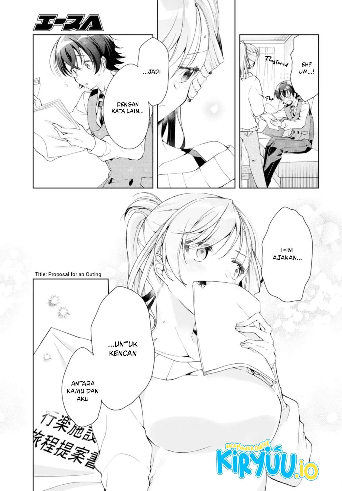 Isshiki-san wa Koi wo shiritai. Chap 36 - Next Chap 37