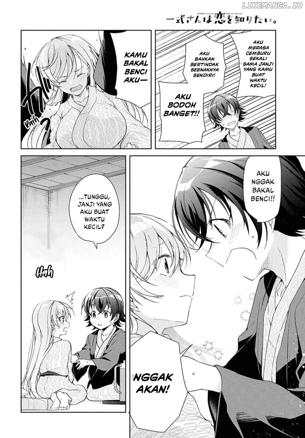 Isshiki-san wa Koi wo shiritai. Chap 40 - Next Chap 41