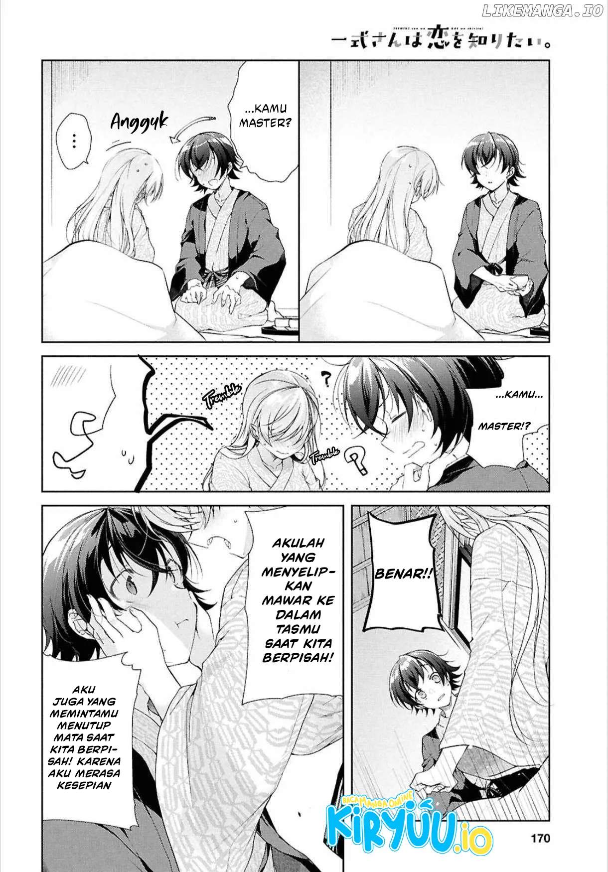 Isshiki-san wa Koi wo shiritai. Chap 41.2 - Next Chap 42.2