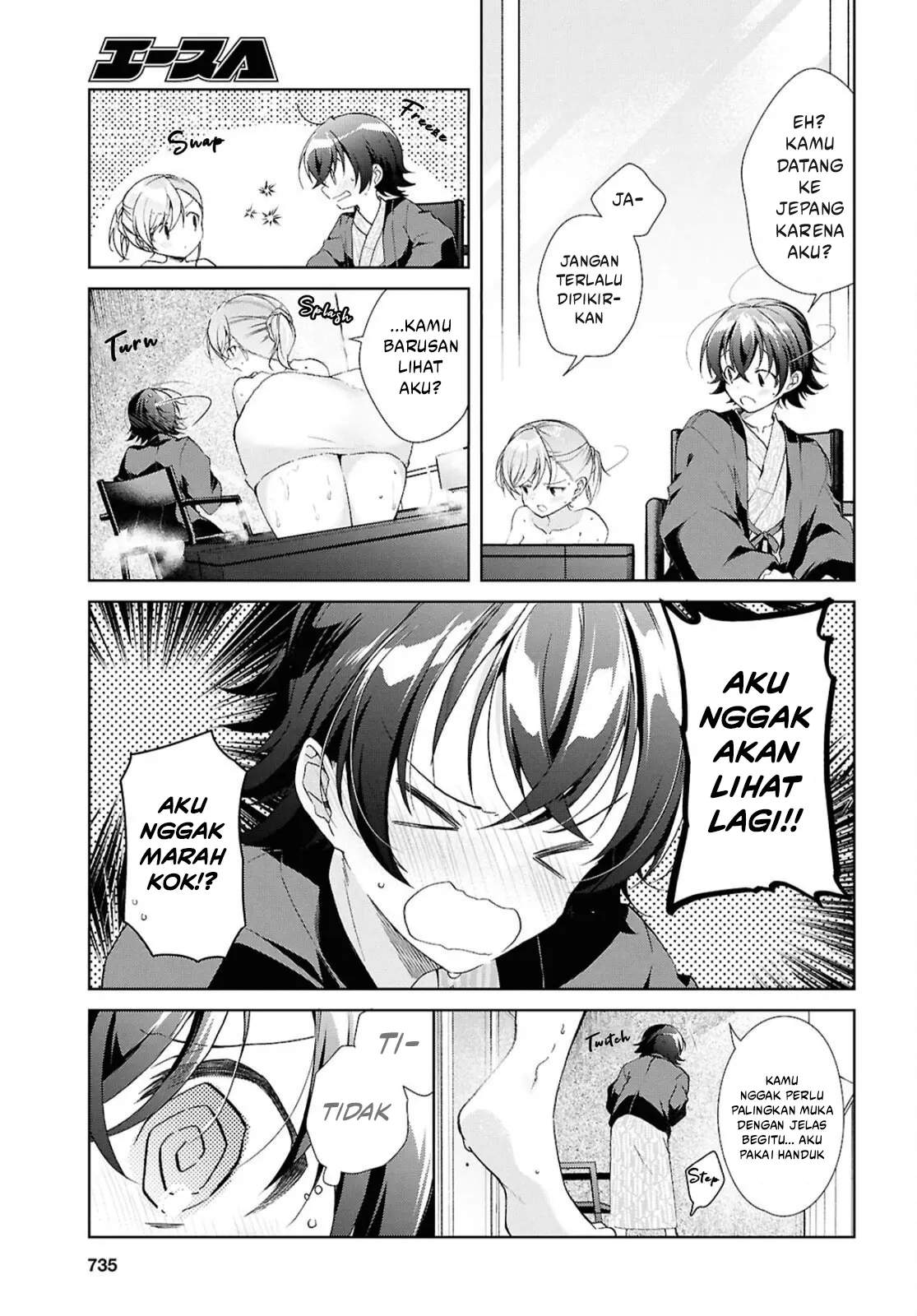 Isshiki-san wa Koi wo shiritai. Chap 42 - Next Chap 43