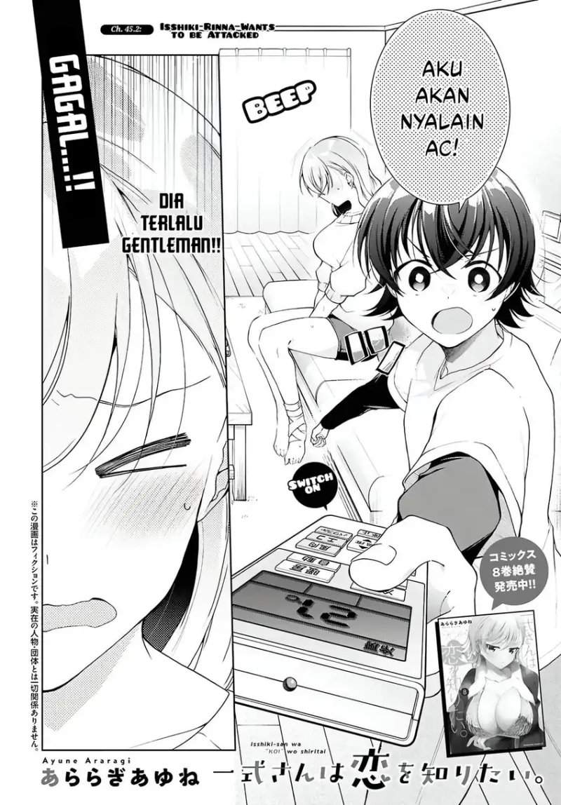 Isshiki-san wa Koi wo shiritai. Chap 45 - Next Chap 46