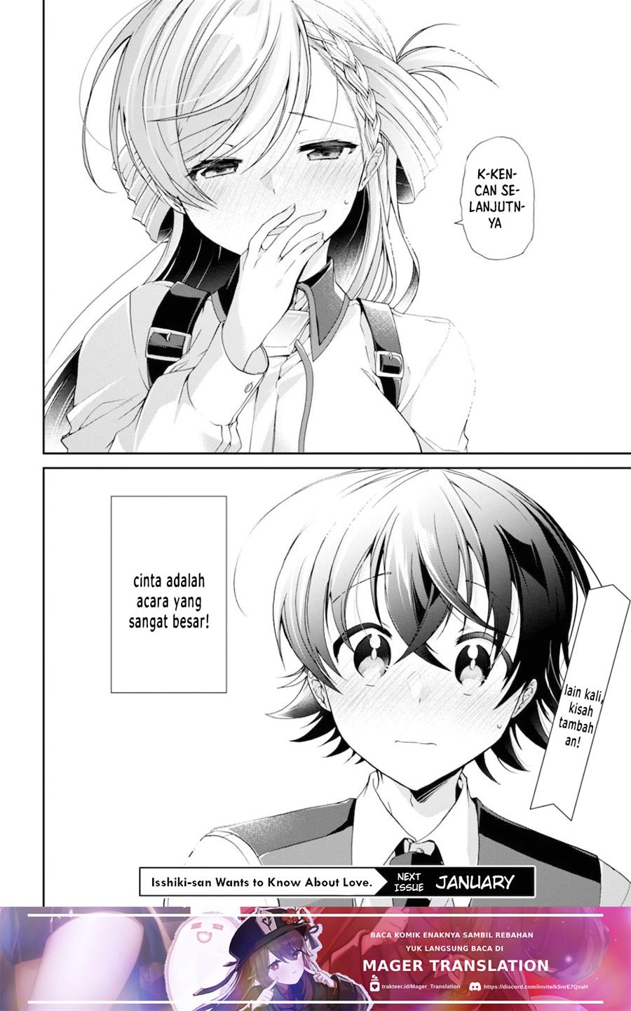 Isshiki-san wa Koi wo shiritai. Chap 5 - Next Chap 6