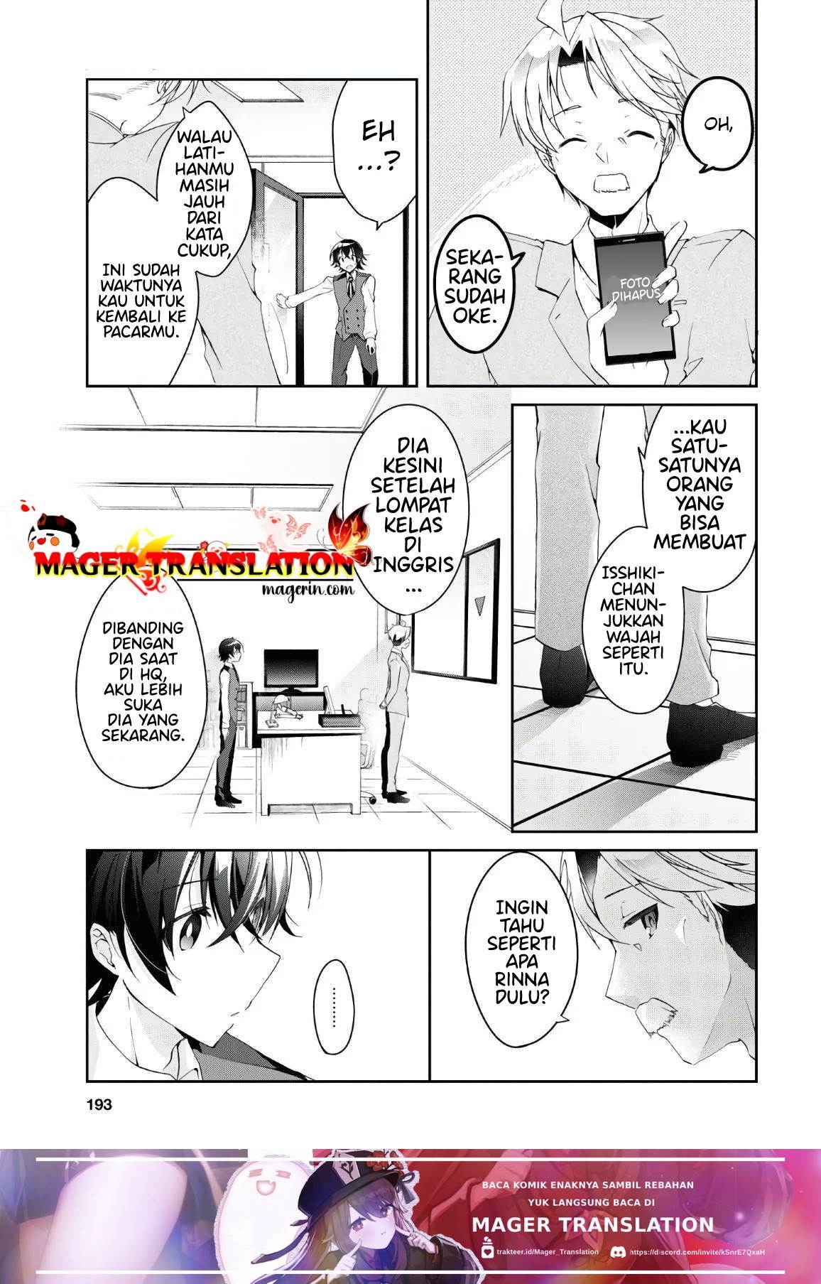 Isshiki-san wa Koi wo shiritai. Chap 6 - Next Chap 7