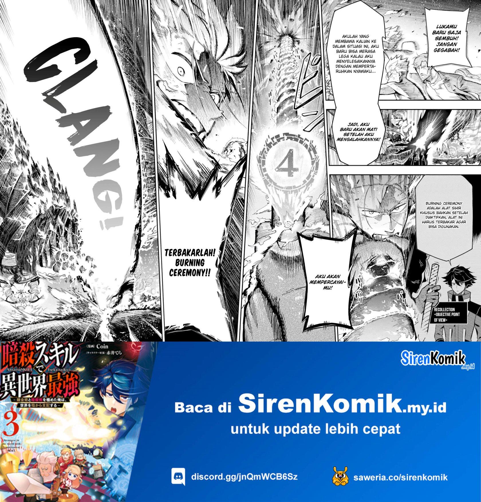 Ansatsu Skill de Isekai Saikyou: Renkinjutsu to Ansatsujutsu o Kiwameta Ore wa, Sekai o Kage kara Shihai suru Chap 13 - Next Chap 14