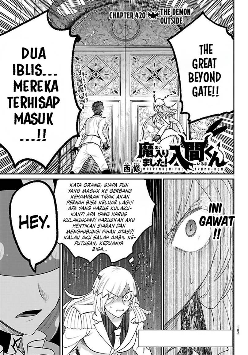 Mairimashita! Iruma-kun Chap 420 - Next Chap 421