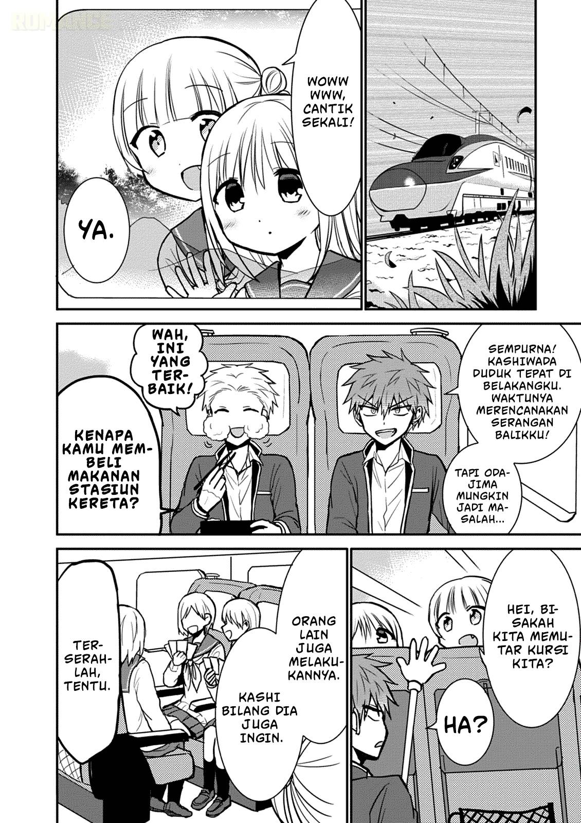 Kao ni denai Kashiwada-san to Kao ni deru Ota-kun Chap 65 - Next Chap 66