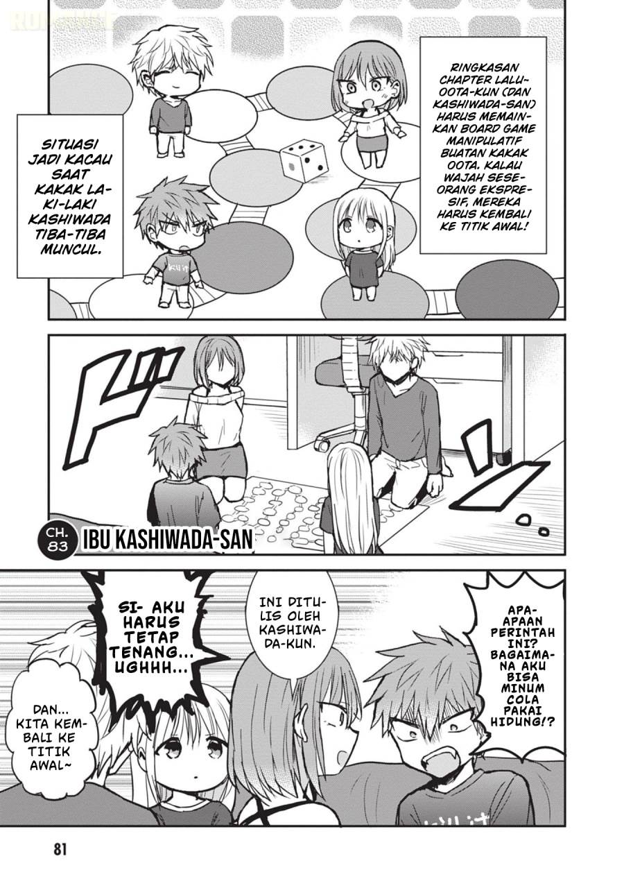 Kao ni denai Kashiwada-san to Kao ni deru Ota-kun Chap 83 - Next Chap 84