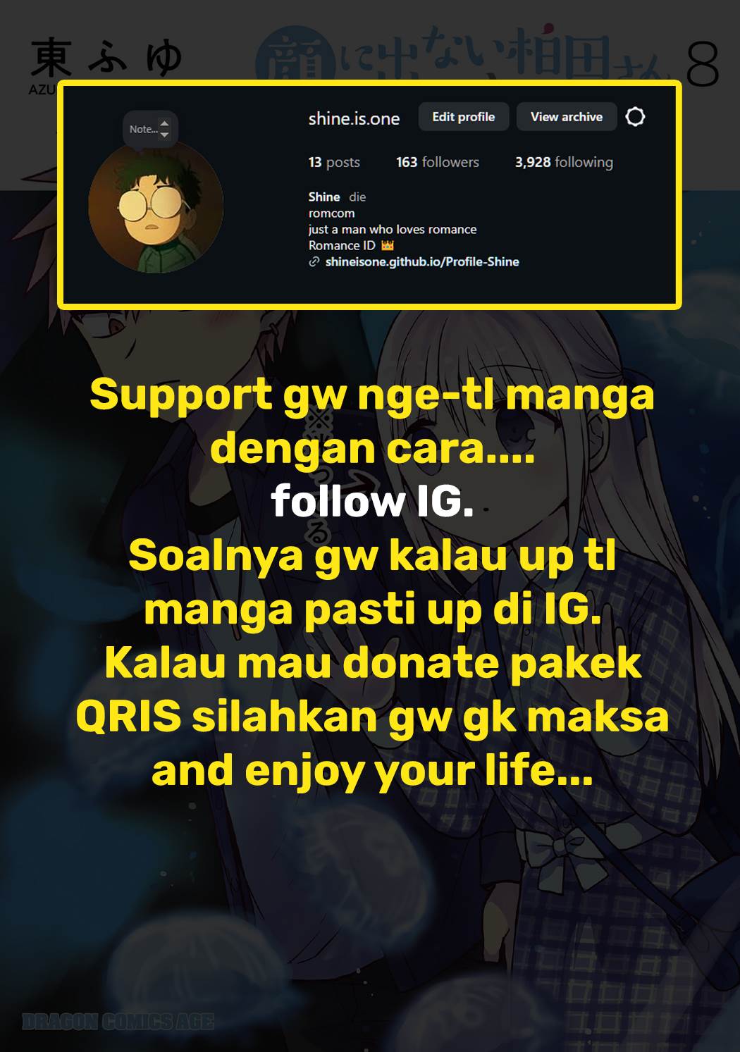 Kao ni denai Kashiwada-san to Kao ni deru Ota-kun Chap 88 - Next Chap 89