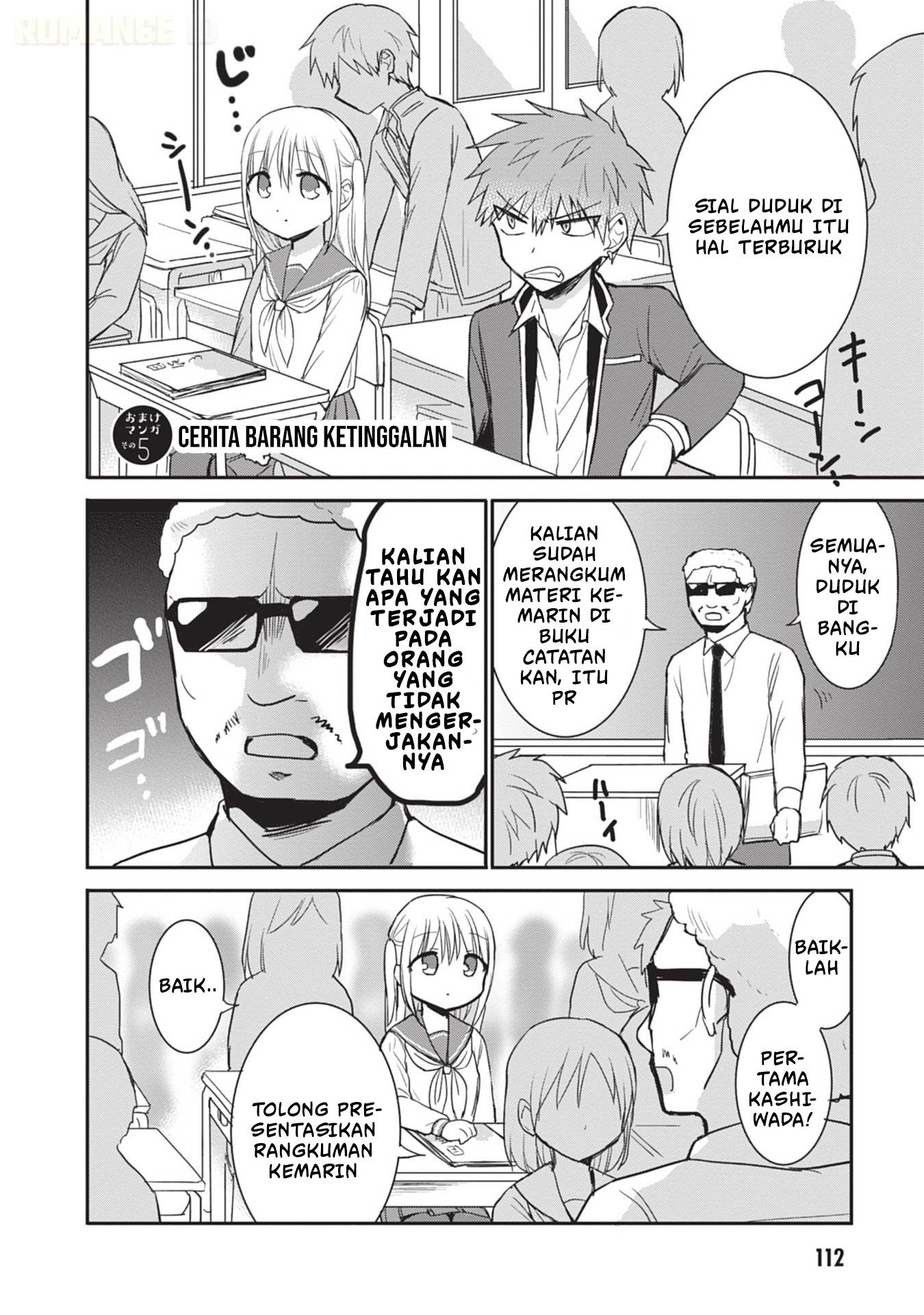 Kao ni denai Kashiwada-san to Kao ni deru Ota-kun Chap 96 - Next Chap 97