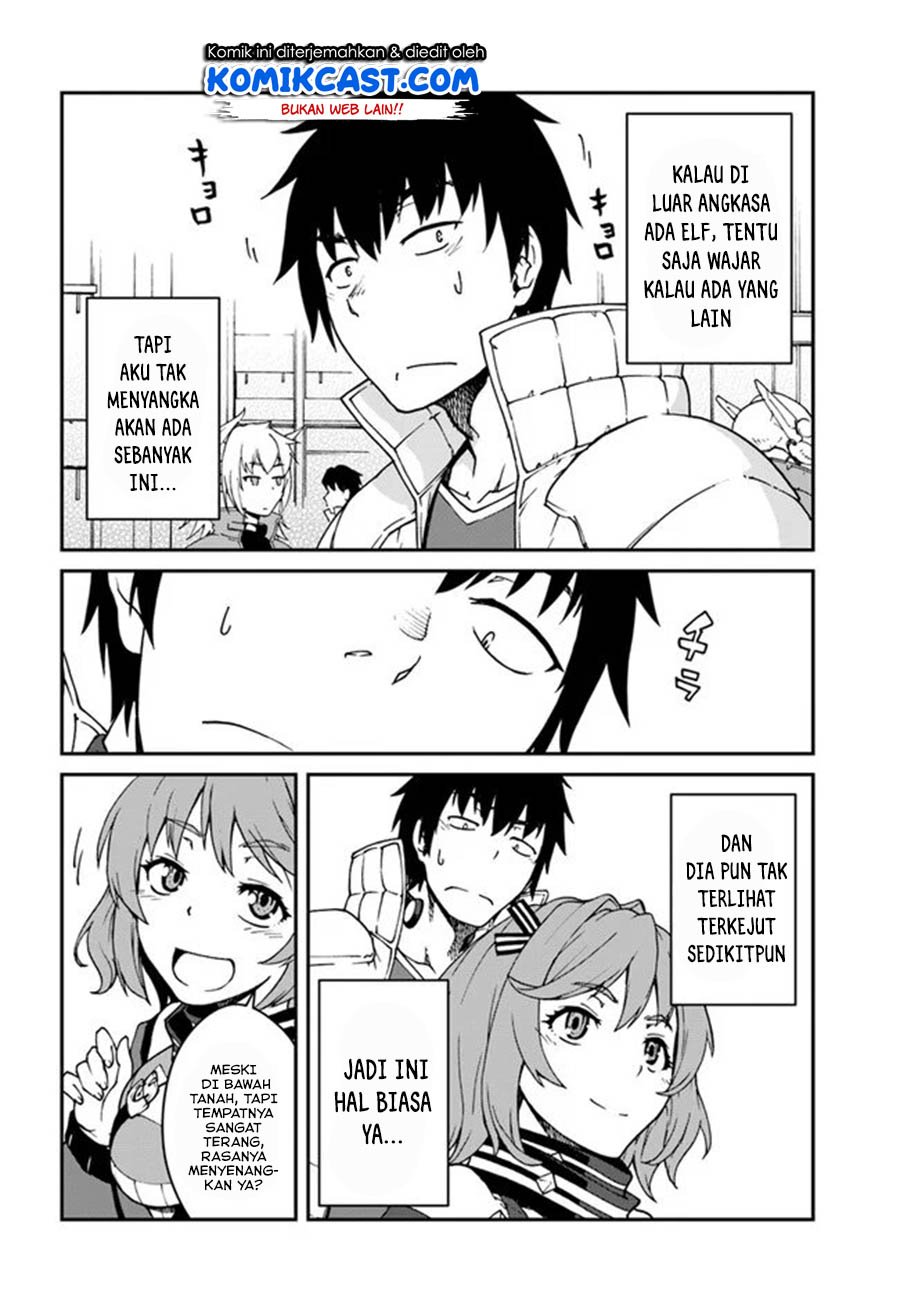 Mezametara Saikyou Soubi to Uchuusen-mochi Datta no de, Ikkodate Mezashite Youhei Toshite Jiyuu ni Ikitai Chap 12.1 - Next Chap 13.1