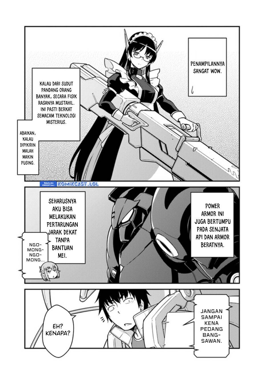 Mezametara Saikyou Soubi to Uchuusen-mochi Datta no de, Ikkodate Mezashite Youhei Toshite Jiyuu ni Ikitai Chap 37.1 - Next Chap 38.1