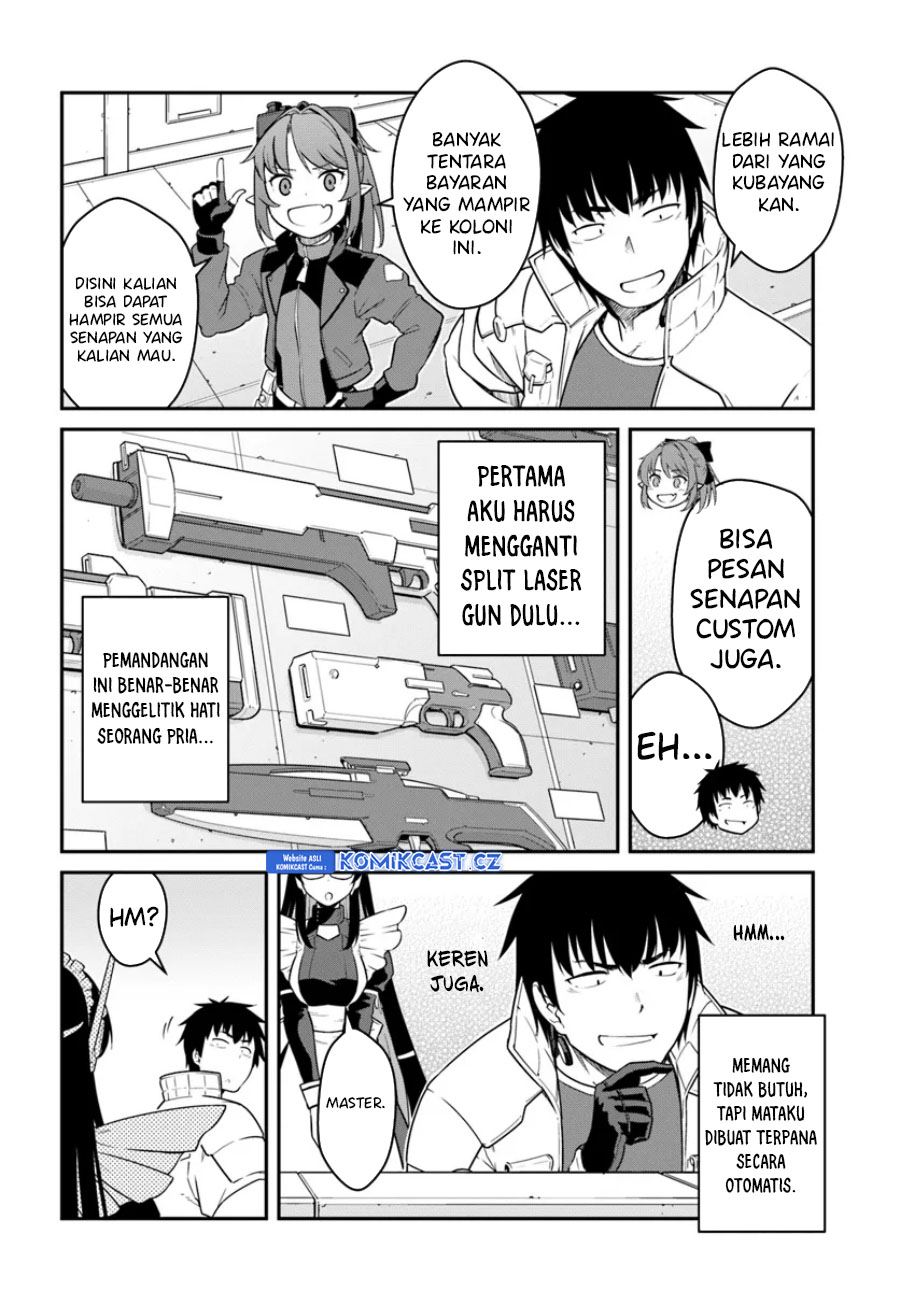 Mezametara Saikyou Soubi to Uchuusen-mochi Datta no de, Ikkodate Mezashite Youhei Toshite Jiyuu ni Ikitai Chap 43.1 - Next Chap 44.1