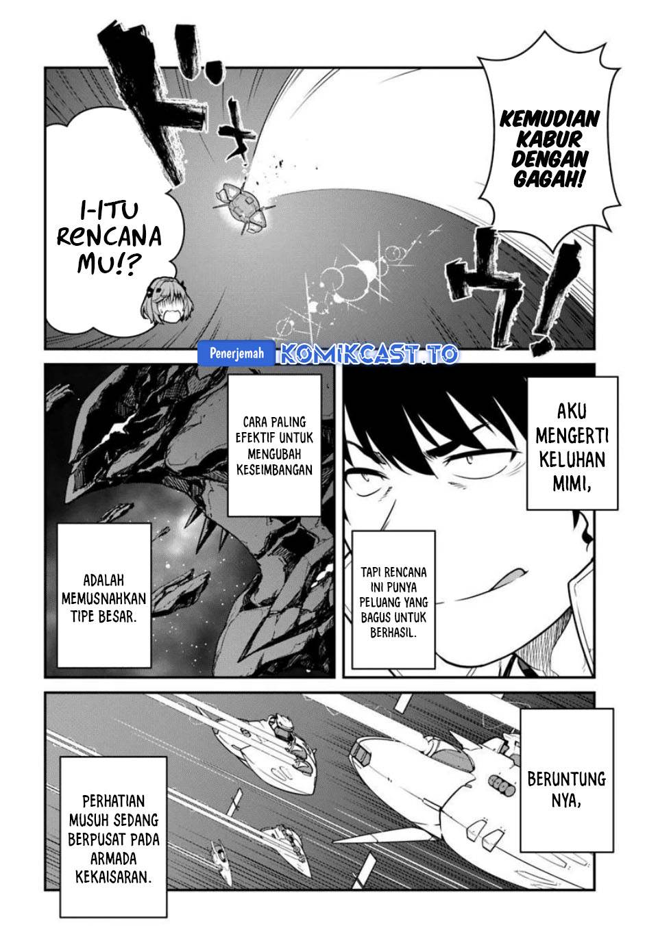 Mezametara Saikyou Soubi to Uchuusen-mochi Datta no de, Ikkodate Mezashite Youhei Toshite Jiyuu ni Ikitai Chap 51.1 - Next Chap 52.1