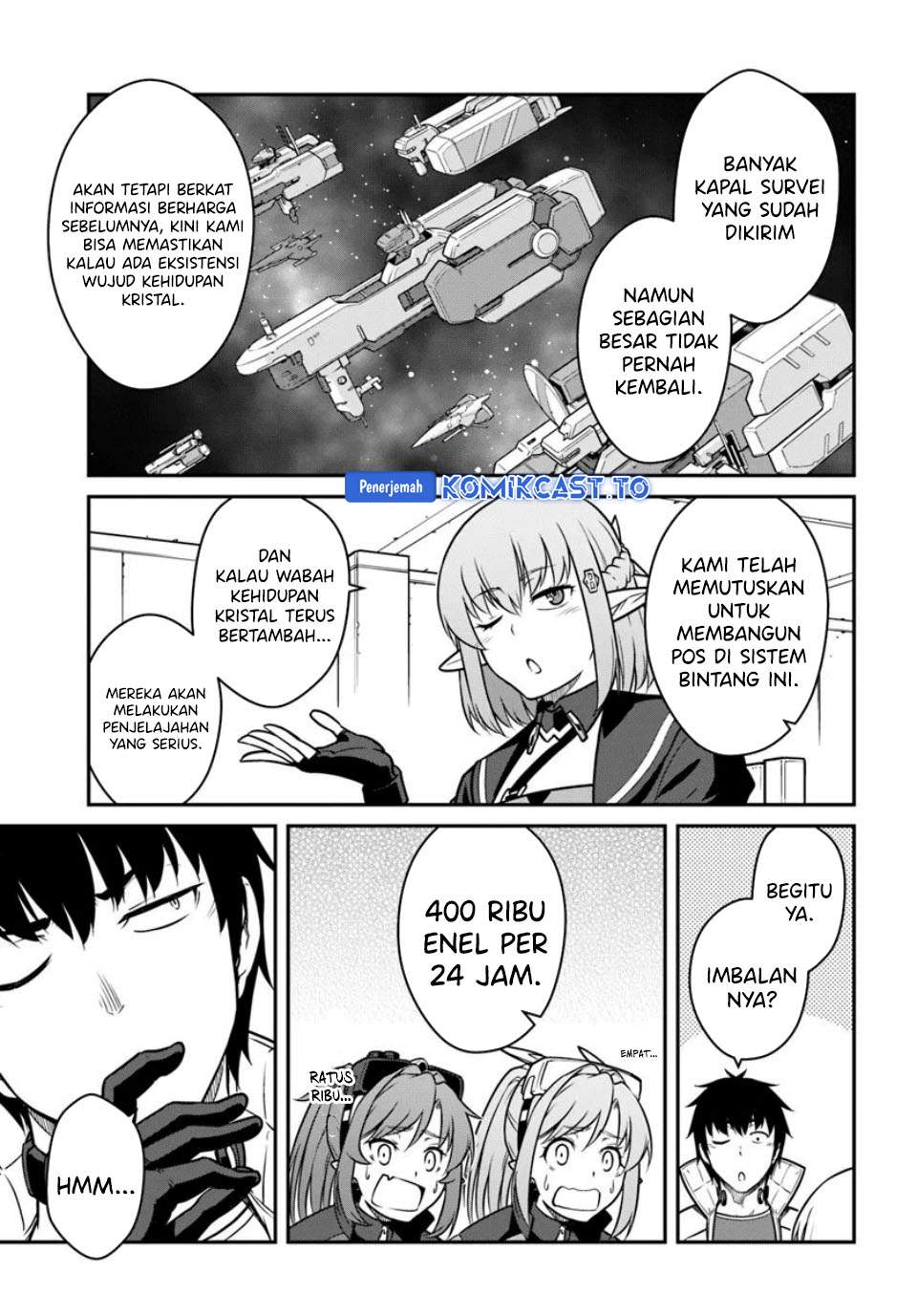 Mezametara Saikyou Soubi to Uchuusen-mochi Datta no de, Ikkodate Mezashite Youhei Toshite Jiyuu ni Ikitai Chap 53.2 - Next Chap 54.2
