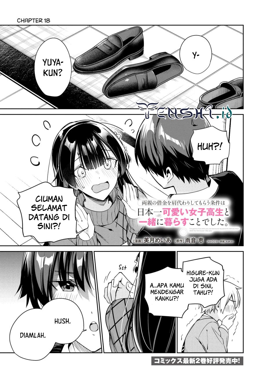 Komik Ryoushin no Shakkin wo Katagawari Shite Morau Jouken wa Nihon’ichi Kawaii Joshikousei to Issho ni Kurasu Koto Chap 18 - Next Chap 19