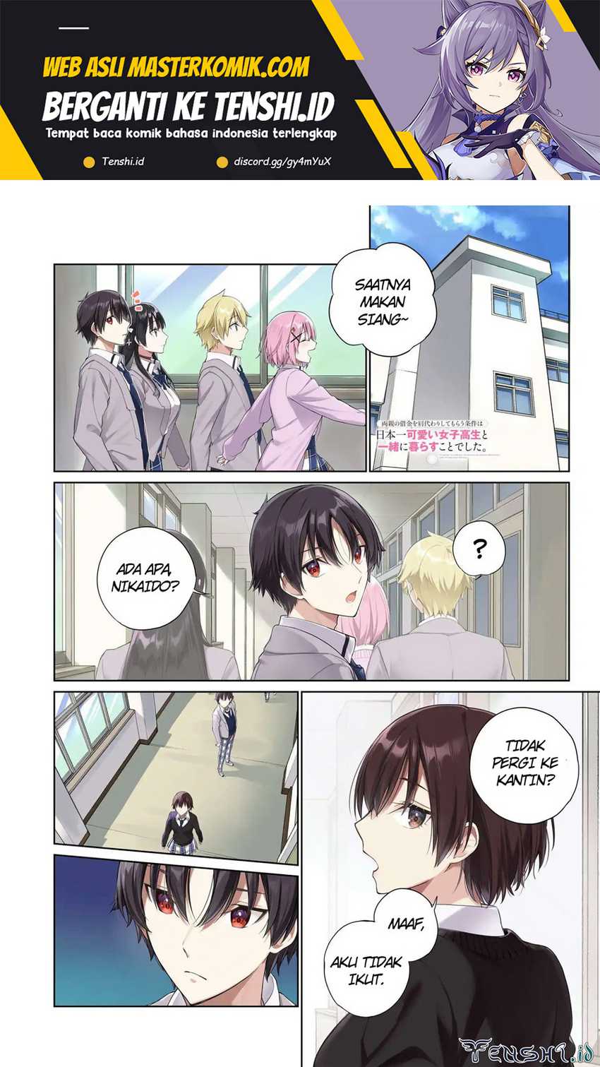 Komik Ryoushin no Shakkin wo Katagawari Shite Morau Jouken wa Nihon’ichi Kawaii Joshikousei to Issho ni Kurasu Koto Chap 22 - Next Chap 23