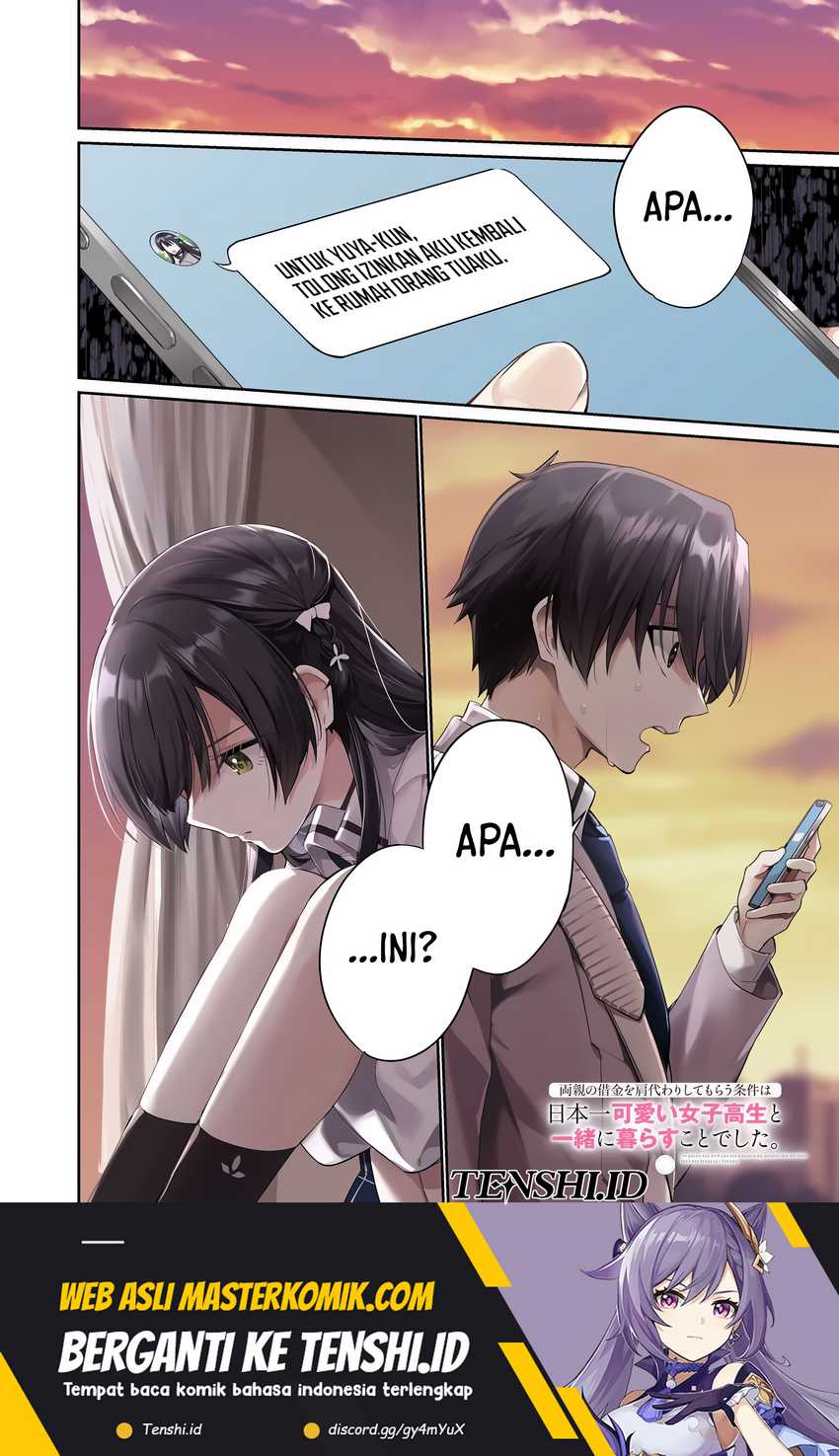 Komik Ryoushin no Shakkin wo Katagawari Shite Morau Jouken wa Nihon’ichi Kawaii Joshikousei to Issho ni Kurasu Koto Chap 33 - Next Chap 34