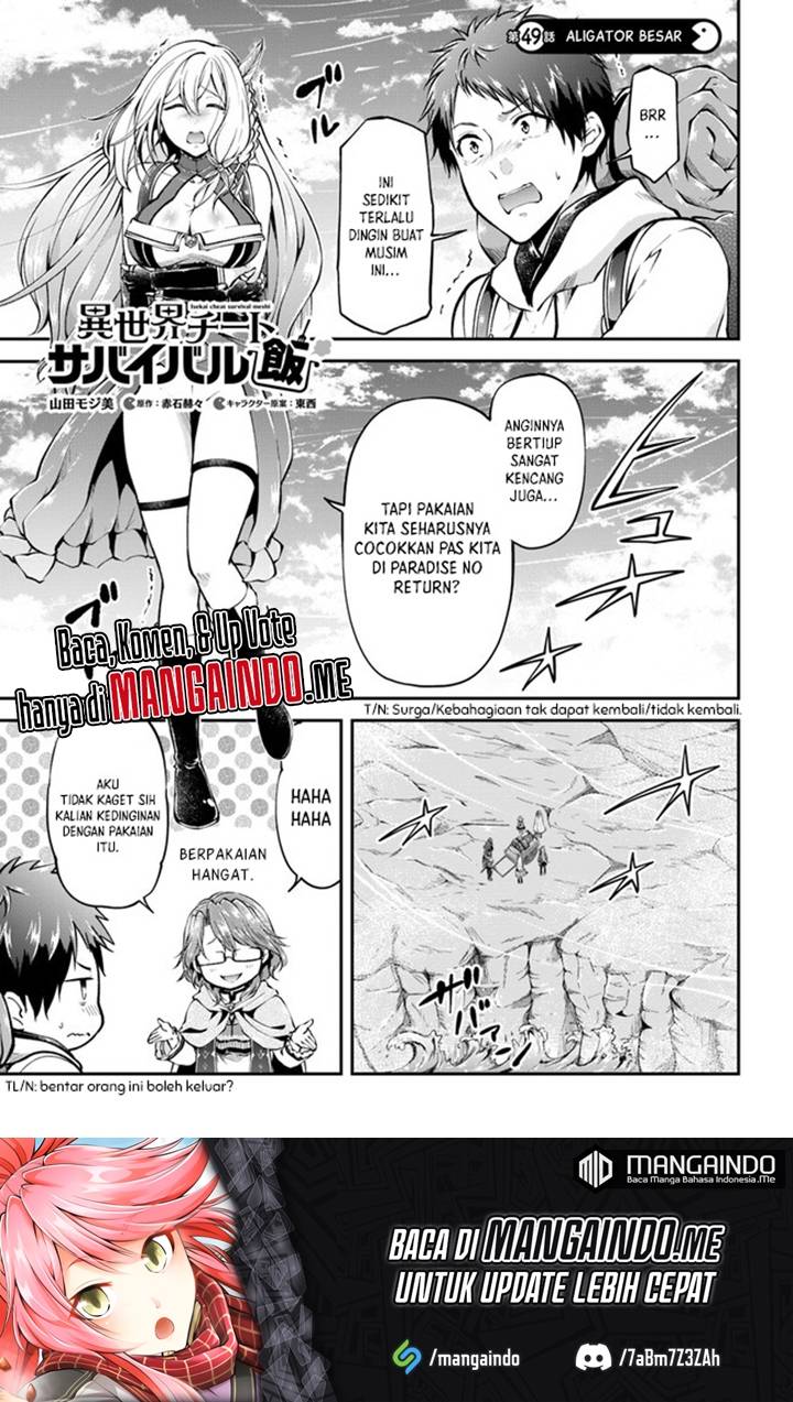Isekai Cheat Survival Meshi Chap 49 - Next Chap 50
