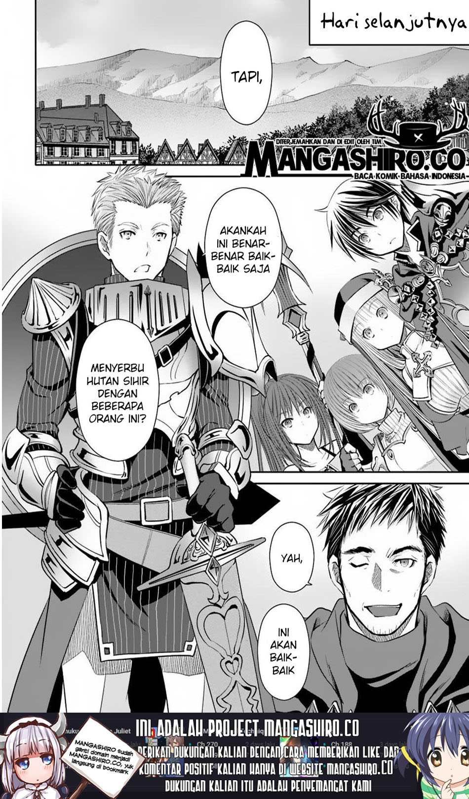 Hachinan tte, Sore wa Nai Deshou! Chap 44 - Next Chap 45