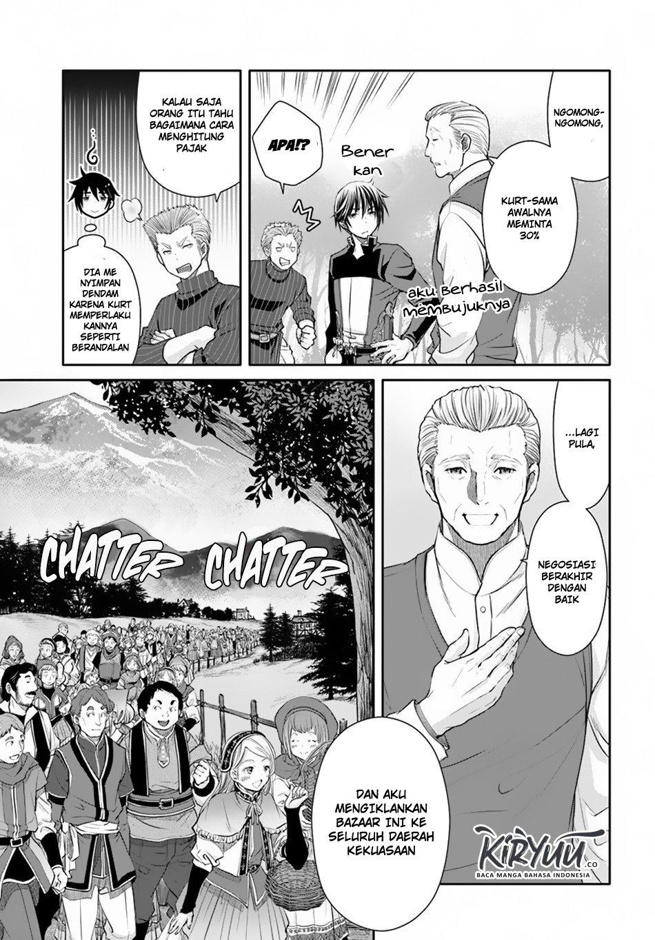 Hachinan tte, Sore wa Nai Deshou! Chap 50 - Next Chap 51