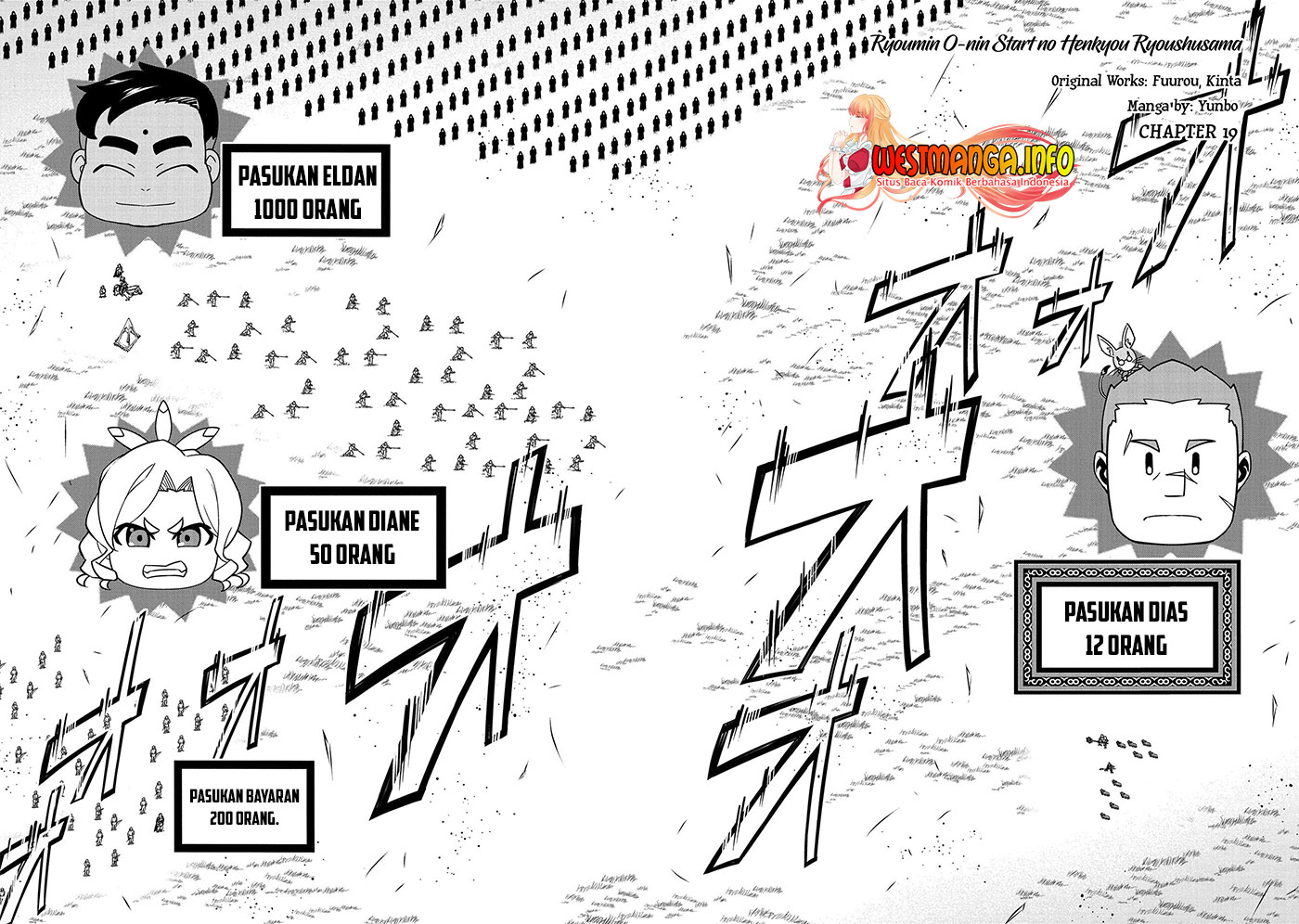 Ryoumin 0-nin Start no Henkyou Ryoushusama Chap 19 - Next Chap 20