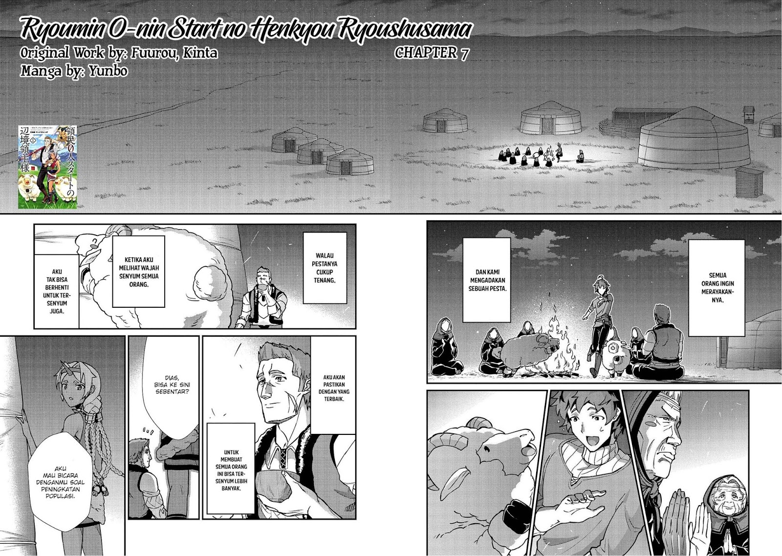 Ryoumin 0-nin Start no Henkyou Ryoushusama Chap 7 - Next Chap 8