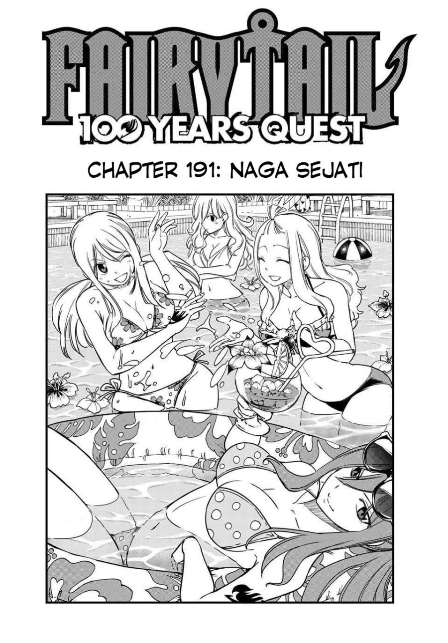 Fairy Tail: 100 Years Ques Chap 191 - Next Chap 192