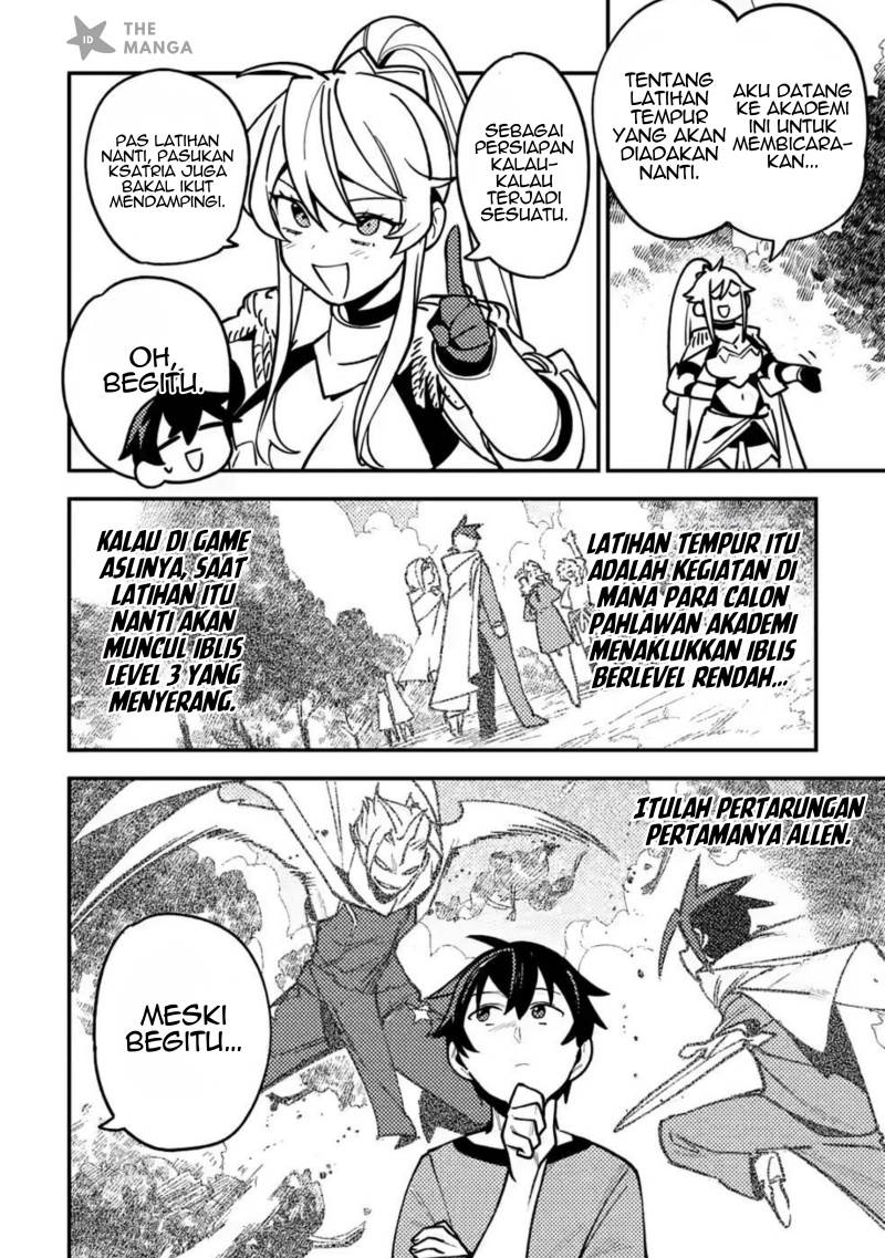 Game Chishiki de Saikyou ni Natta Mob Heishi wa, Shin no Jitsuryoku wo Kakushitai Chap 10.1 - Next Chap 11.1