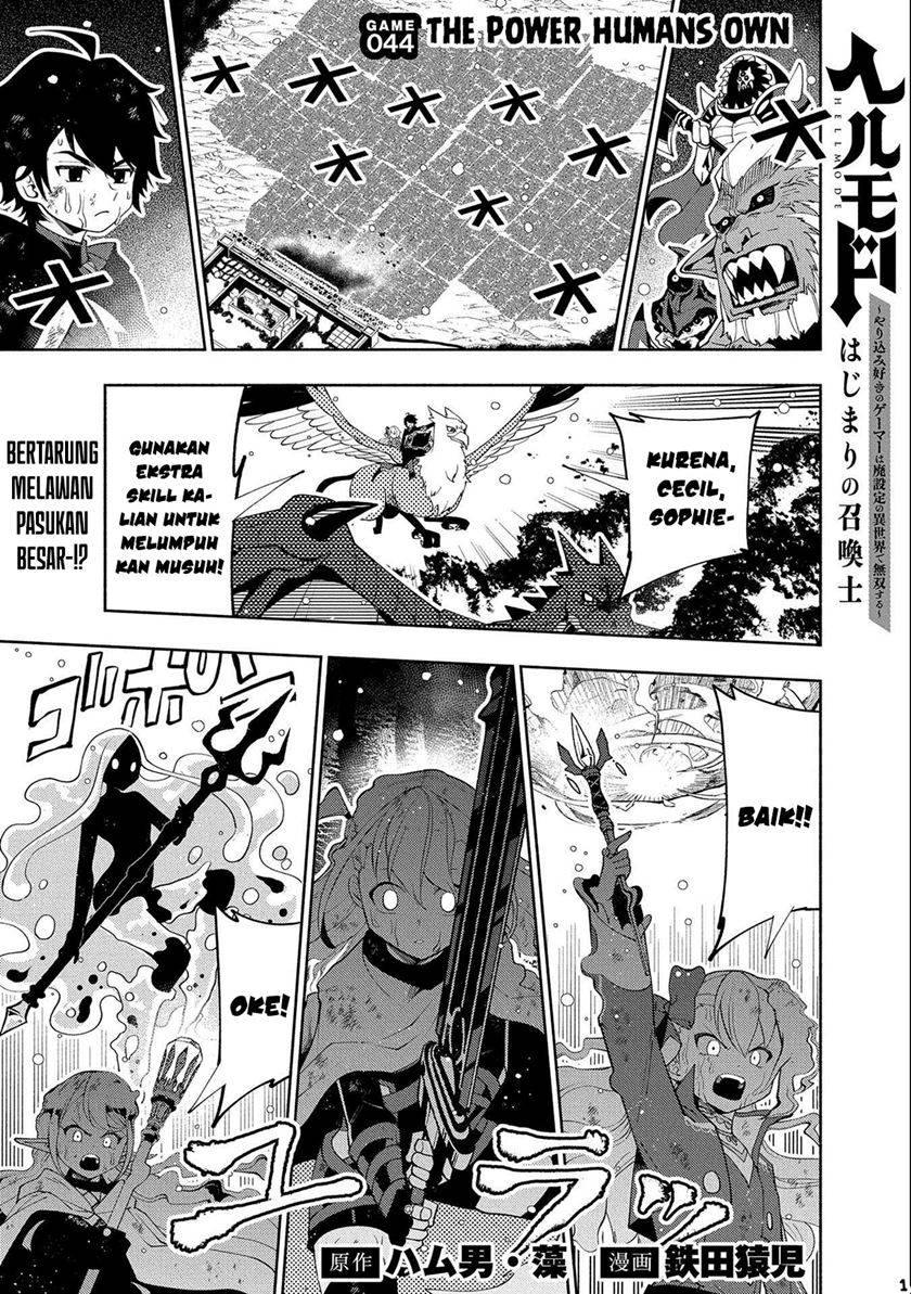 Hell Mode: Yarikomi Suki no Gamer wa Hai Settei no Isekai de Musou Suru Chap 44 - Next Chap 45