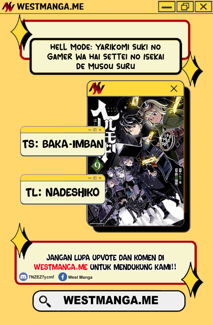 Hell Mode: Yarikomi Suki no Gamer wa Hai Settei no Isekai de Musou Suru Chap 76.1 - Next Chap 77.1